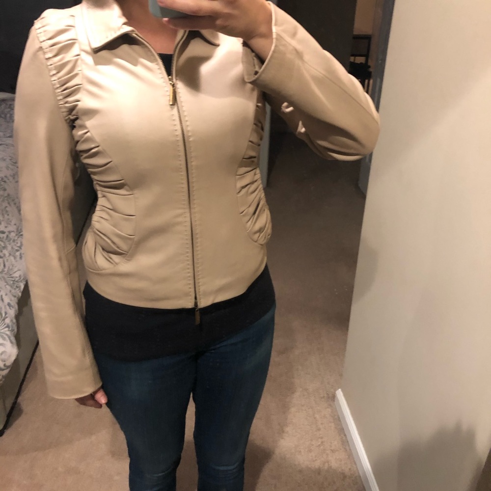 Arden B genuine leather jacket M